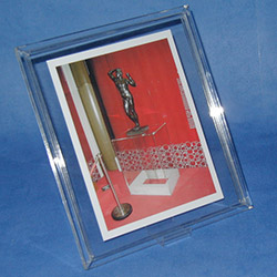 La protection d'objet de valuer lors d'une exposition temporaire ou permanente est assurée par un altuglas parfaitement translucide.